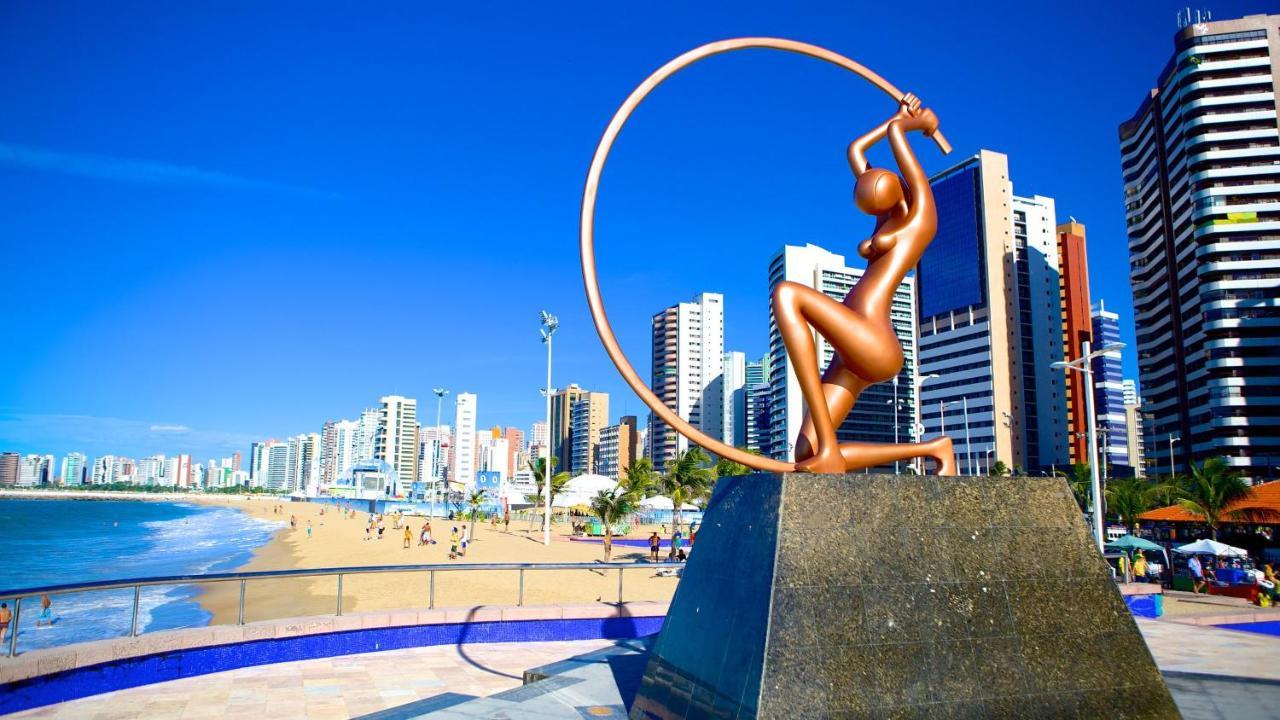Apto 2Q Atlantic Ocean Beira Mar Fortaleza Dış mekan fotoğraf